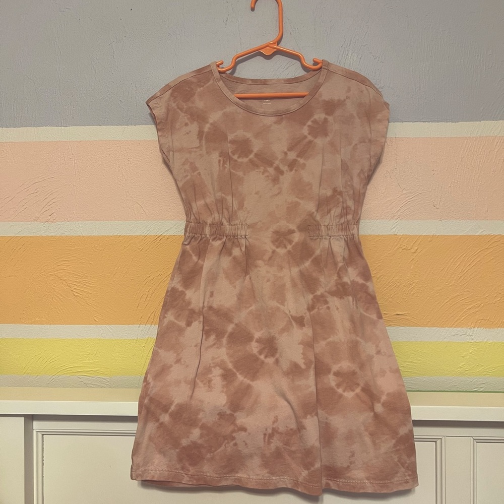 Pink Tie Dye Dress
